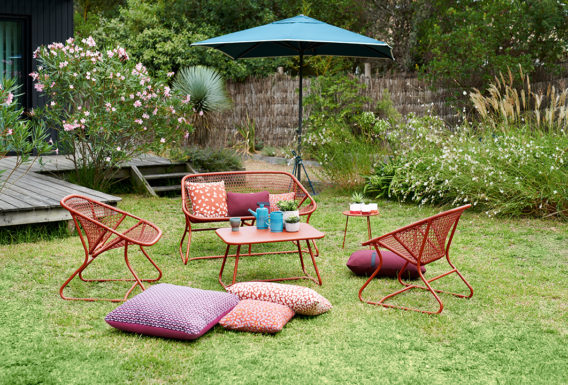 Aménagement d'un salon de jardin angers