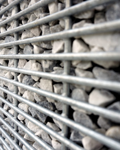 Mur gabion clôture gabion