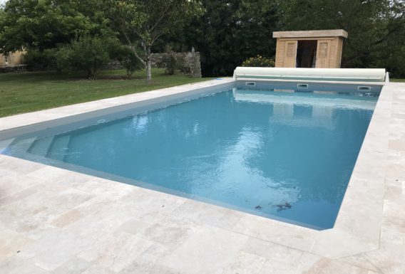 Modification de la structure d'une piscine