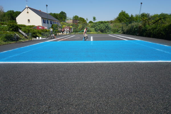 Terrain de tennis rénovation Angers et Saumur