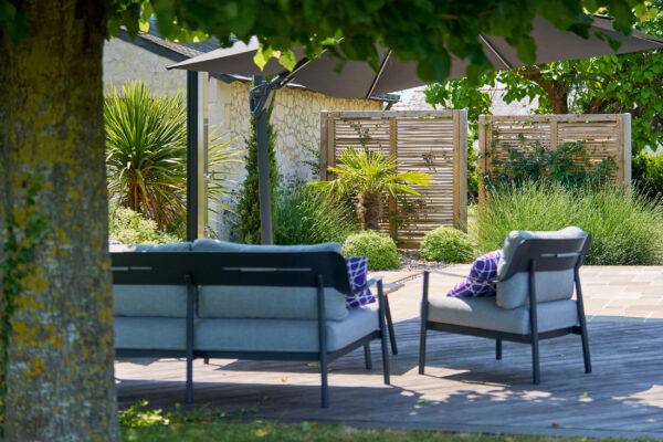 Conception d'une terrasse végétalisée à Briollay